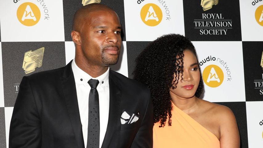 Osi Umenyiora und Leila Lopes im Jahr 2019