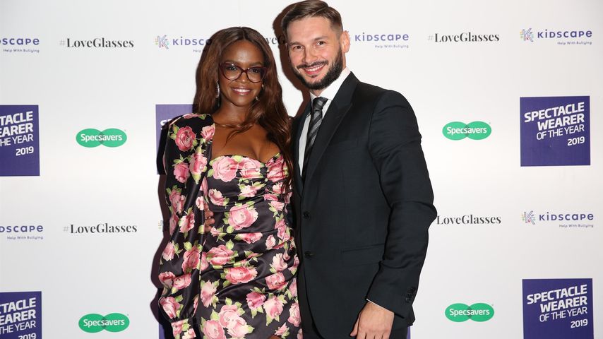Oti Mabuse und Marius lepure auf einem Event in London im Oktober 2019