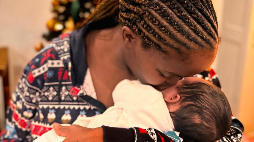 Oti Mabuse und ihr Baby