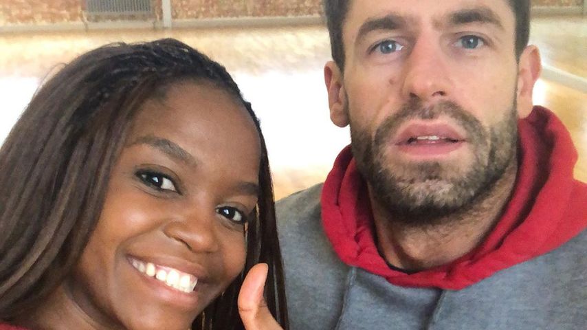 Oti Mabuse und Kelvin Fletcher, Dezember 2019