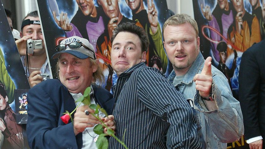 Otto Waalkes, Michael Herbig und Stefan Raab bei der "(T) Raumschiff Surprise: Periode 1"-Premiere