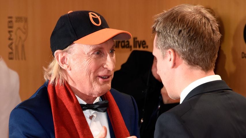 Otto Waalkes und Oliver Pocher bei den Bambi Awards 2015