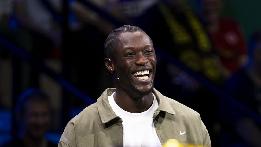 Owen Ansah im Deutschen Fußballmuseum in Dortmund