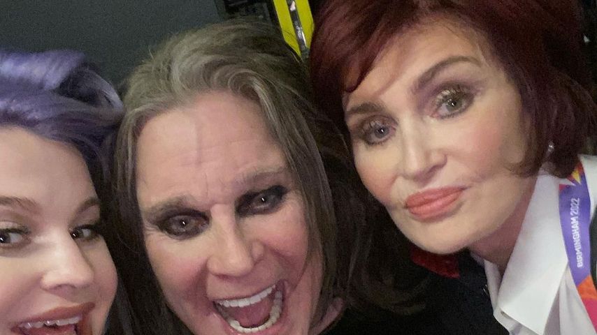 Ozzy Osbourne mit seiner Tochter Kelly und seiner Frau Sharon