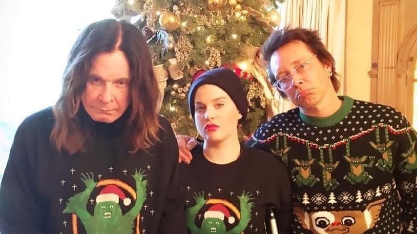 Ozzy Osbourne mit seiner Tochter Kelly Osbourne, Dezember 2022