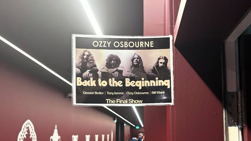 Ozzy Osbourne postet kurz vor seinem Tod ein Plakat von "Back to the Beginning"
