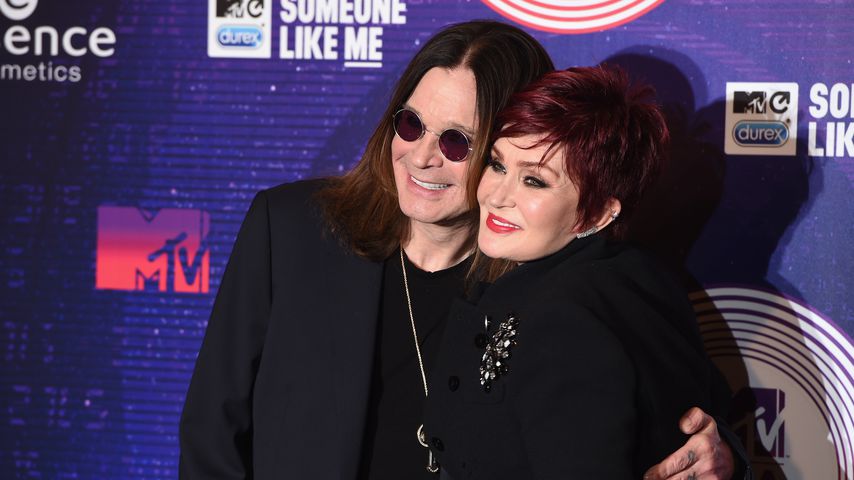Ozzy Osbourne mit seiner Frau Sharon im November 2014