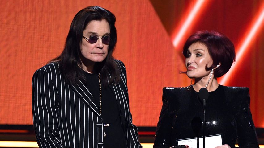 Ozzy Osbourne mit seiner Frau Sharon im Januar 2020