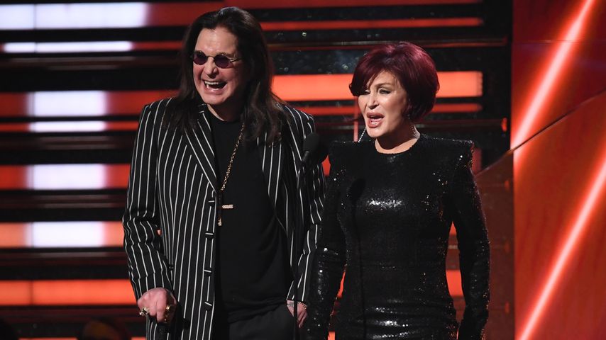 Ozzy Osbourne und Sharon  im Januar 2020