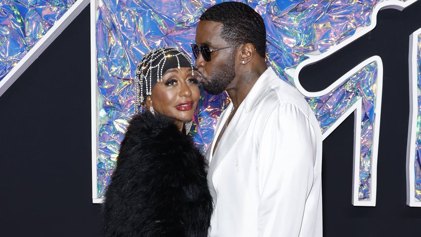 P. Diddy und seine Mutter Janice Combs bei den MTV Video Music Awards im September 2023