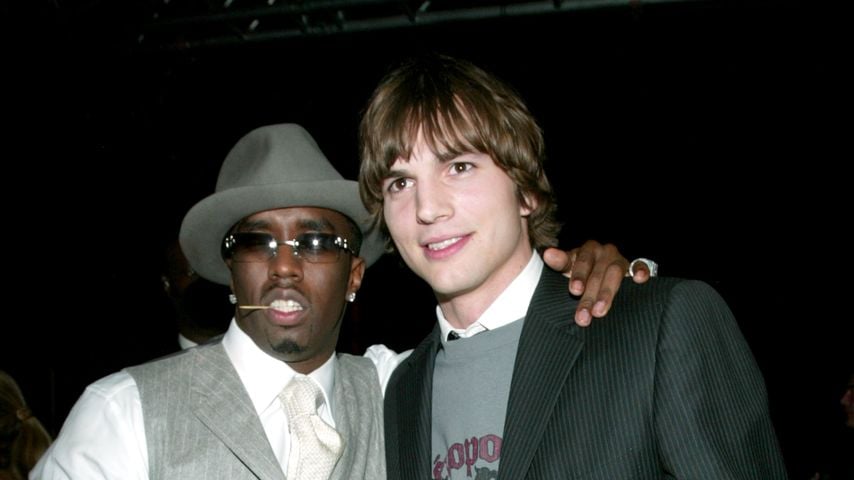 P. Diddy und Ashton Kutcher im Jahr 2003