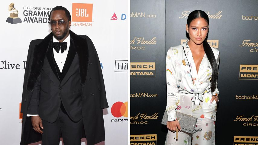 Collage: P. Diddy und Cassie Ventura