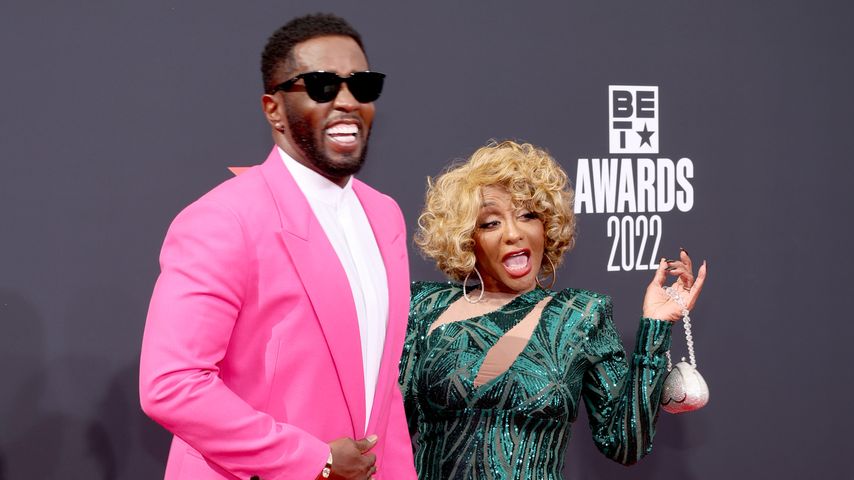 Rapper P. Diddy und seine Mutter Janice Combs