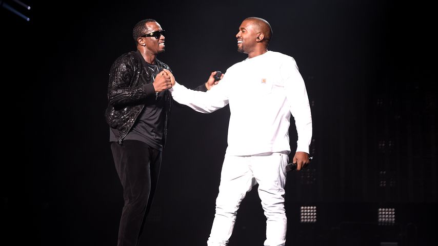 P. Diddy und Kanye West performen 2016 in New York