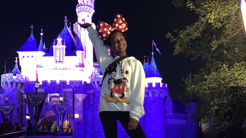 P. Diddys Tochter Chance an ihrem 13. Geburtstag im Disneyland