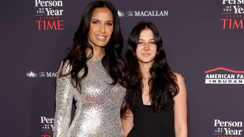 Padma Lakshmi und ihre Tochter Krishna in New York