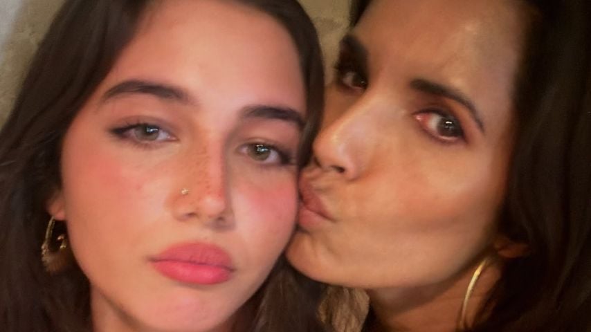 Padma Lakshmi mit ihrer Tochter Krishna