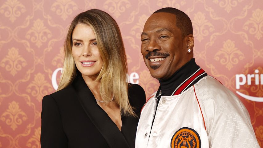Paige Butcher und Eddie Murphy, November 2023