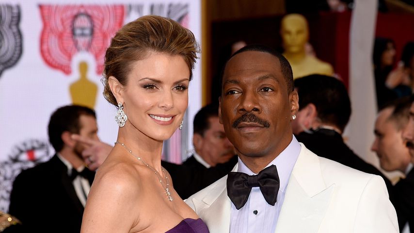 Paige Butcher und Eddie Murphy  bei den Academy Awards 2015