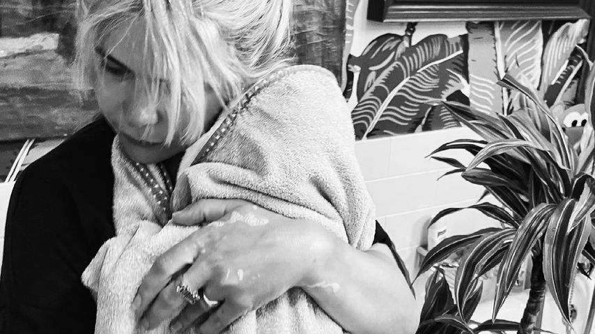 Paloma Faith mit ihrem Baby