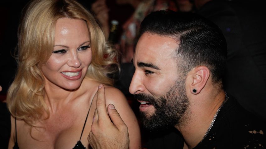 Pamela Anderson und Adil Rami