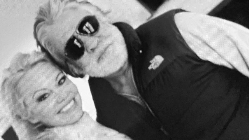 Pamela Anderson und Jon Peters