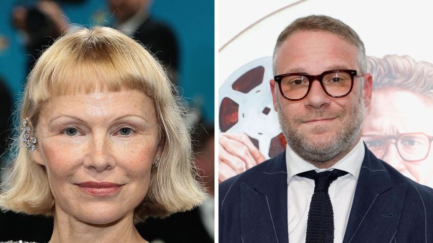 Pamela Anderson: frostiges Aufeinandertreffen mit Seth Rogen