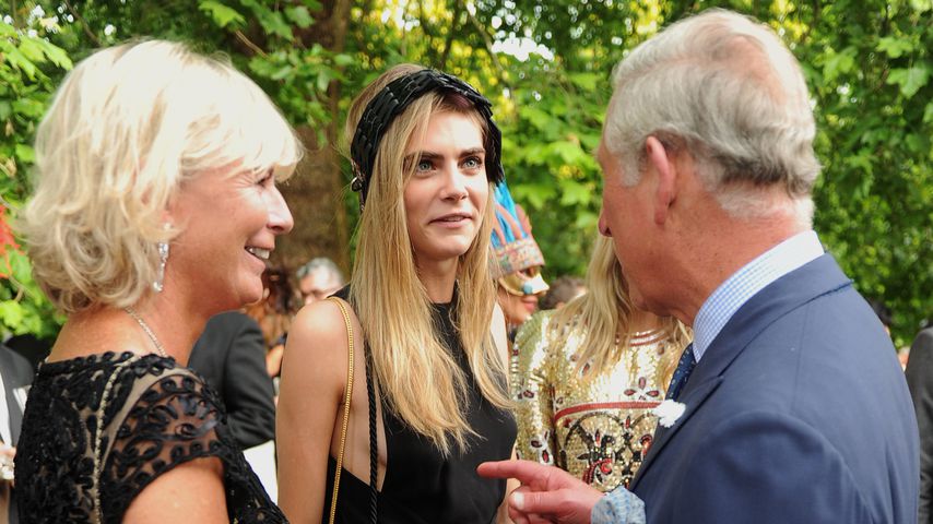 Pandora Delevingne, Cara Delevingne und Prinz Charles
