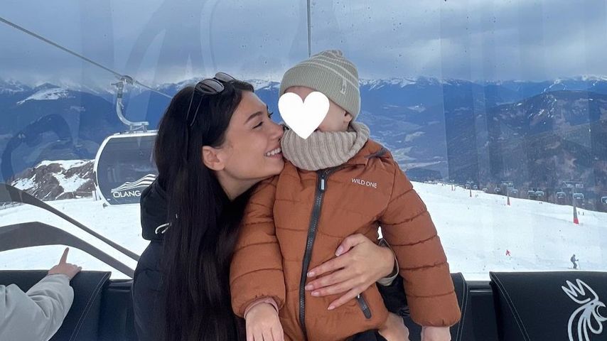 Paola Maria mit ihrem Sohn