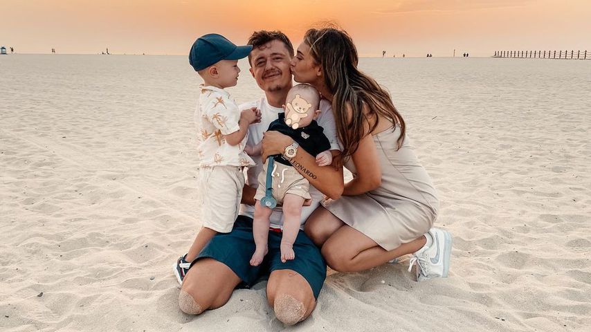 Paola Maria mit ihrer Familie