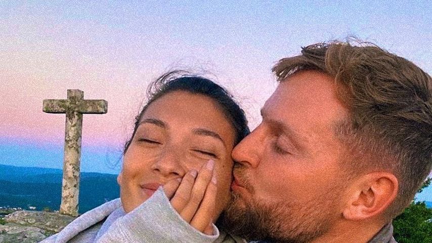 Paola Maria und Alexander Thoss auf dem Jakobsweg