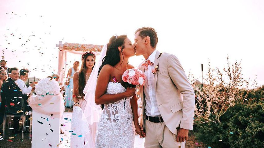 Paola und Sascha bei ihrer zweiten Hochzeit auf Sizilien