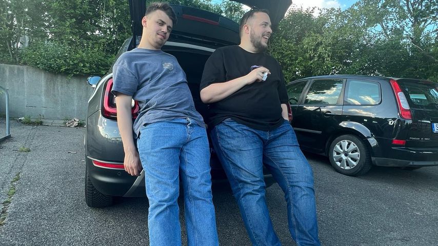 Papaplatte und Dominik im Juni 2022