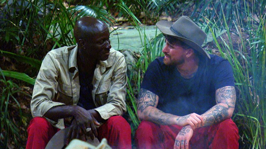 Papis Loveday und Gigi Birofio im Dschungelcamp