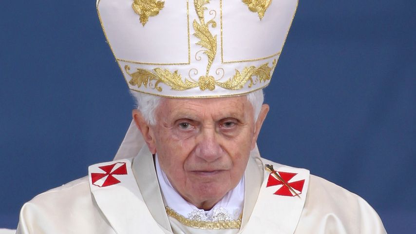 Papst Benedikt XVI. im September 2011