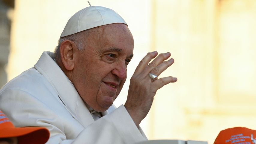 Papst Franziskus I. im März 2023