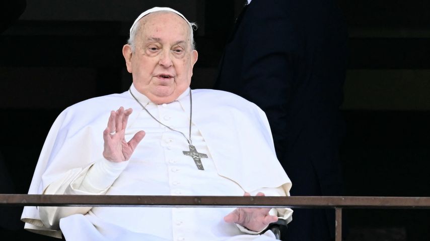 Papst Franziskus I. im März 2025