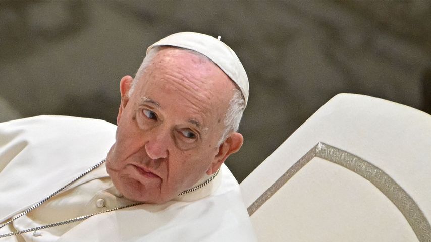 Papst Franziskus I. im Februar 2023