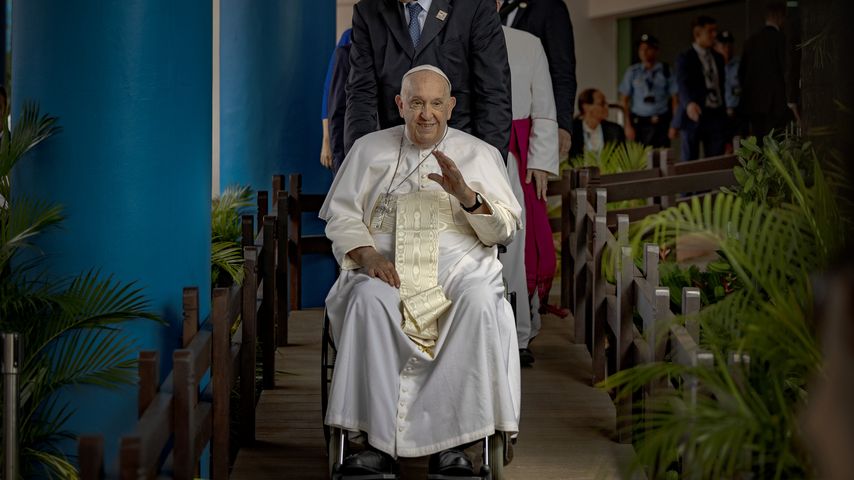 Papst Franziskus I. im September 2013