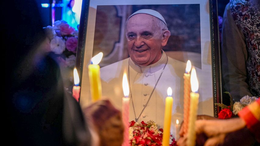 Foto von Papst Franziskus I., April 2025