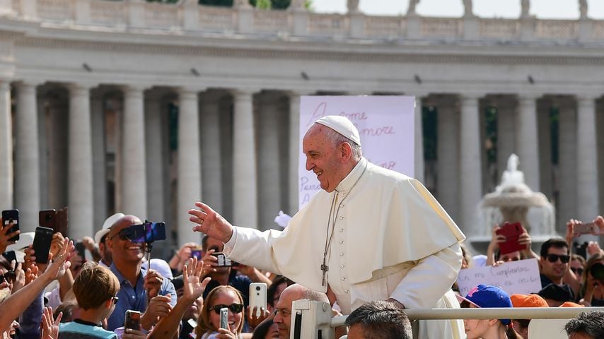 Papst Franziskus I. im Vatikan