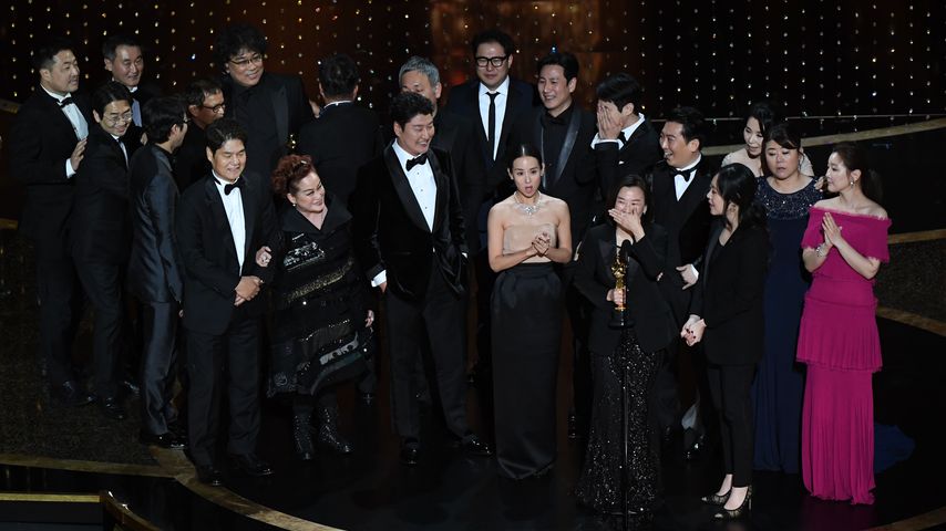 "Parasite"-Cast bei den Oscars 2020