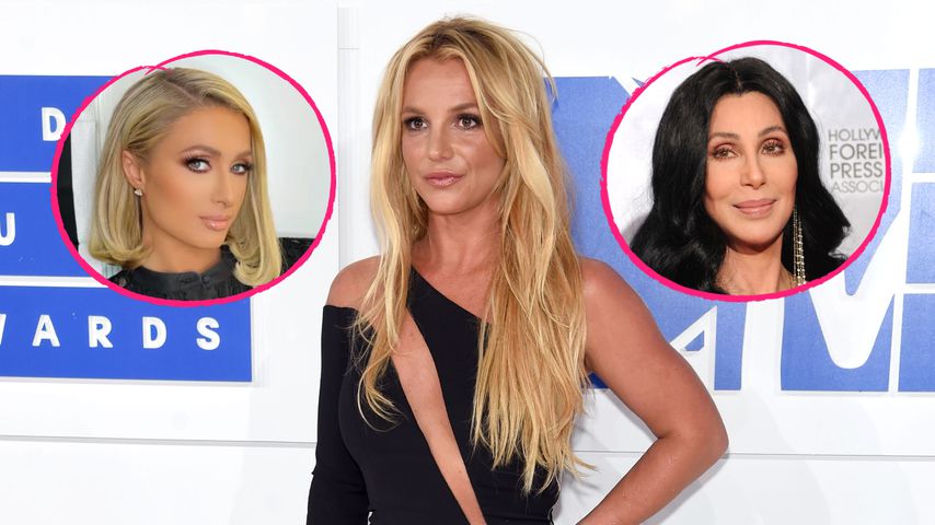 Paris Hilton, Cher & Co.: Promis supporten Britney Spears