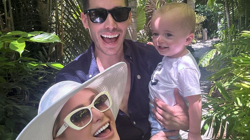 Paris Hilton, Carter Reum und ihr Sohn Phoenix, 2024