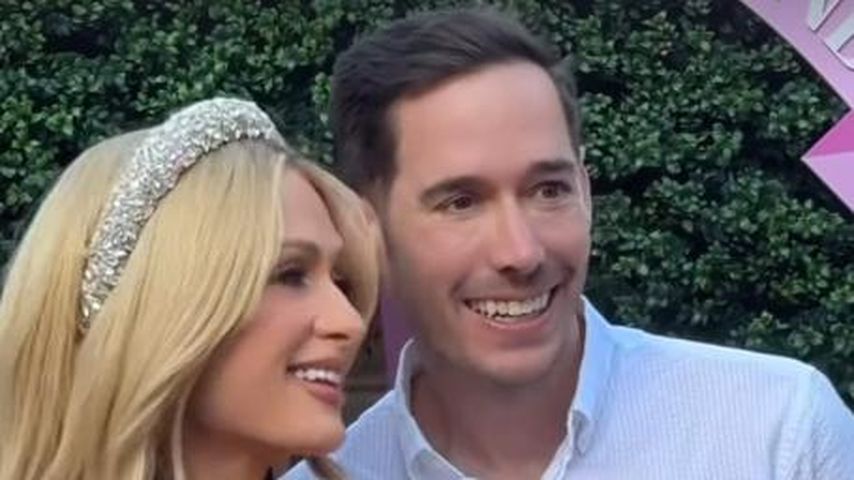 Paris Hilton, Carter Reum und Tochter London im November 2024