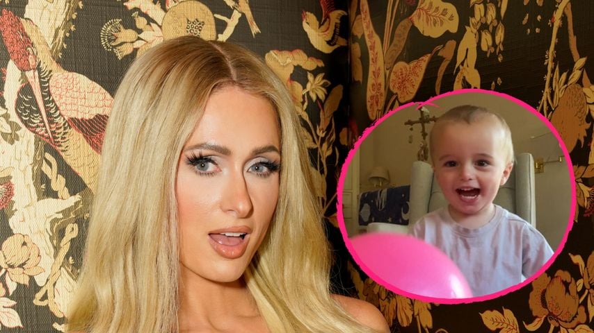 Paris Hilton teilt süßes Video von Phoenix beim Ballspielen