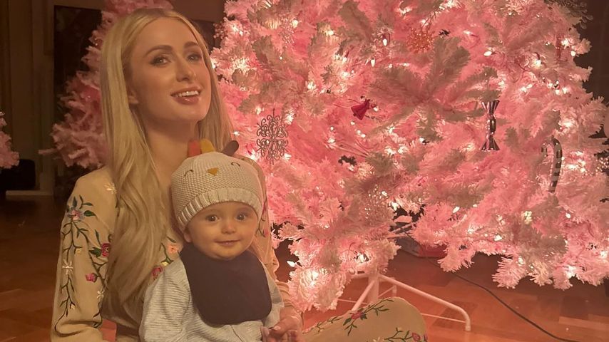 Paris Hilton mit ihrem Sohn Phoenix Barron