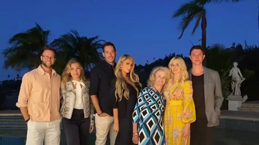 Total happy: Paris Hilton mit Carter Reums Familie unterwegs