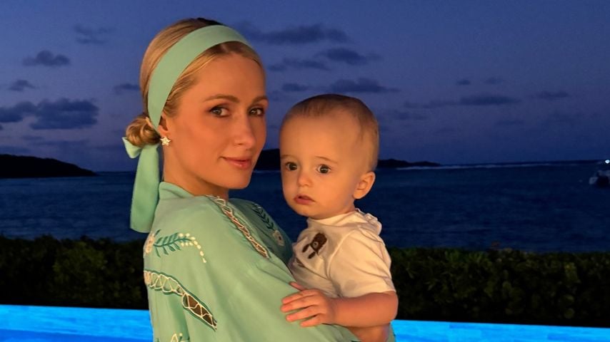 Paris Hilton mit ihrem Sohn Phoenix