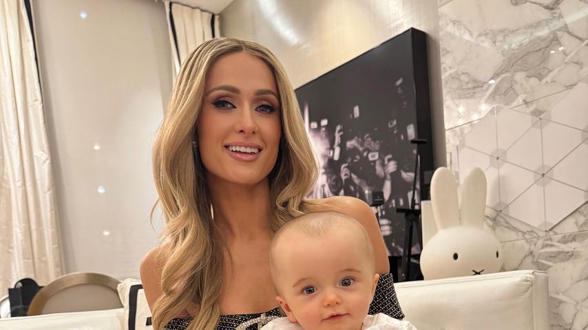Süße Fotos: Paris Hilton ist mit Baby Phoenix in New York